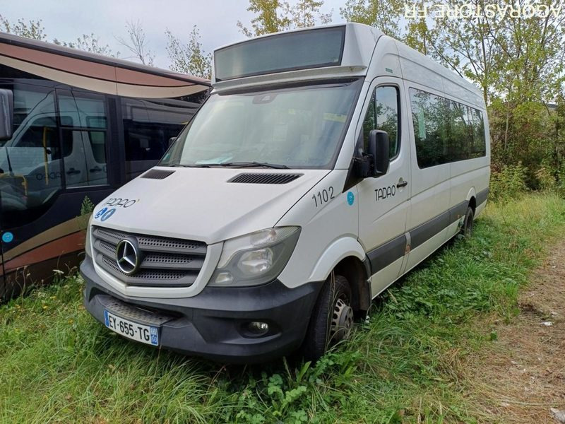 MINICARS MERCEDES SPRINTER N°32938 1102-MEC 2018 - 300 419 Km EY655TG - Minibus, Furgão de passageiros: foto 1 MINICARS MERCEDES SPRINTER N°32938 1102-MEC 2018 - 300 419 Km EY655TG - Minibus, Furgão de passageiros: foto 1