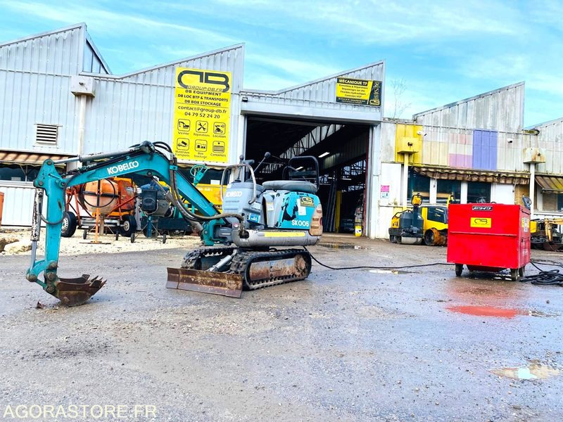 Mini-pelle électrique sur groupe KOBELCO SK005 - Année 1993 - Escavadeira: foto 1 Mini-pelle électrique sur groupe KOBELCO SK005 - Année 1993 - Escavadeira: foto 1