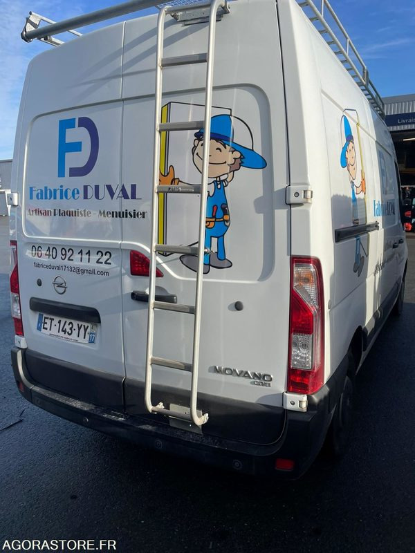 OPEL MOVANO - L2H2 - GALERIE ECHELLE - BOITE MECANIQUE - 2018 - 140 000 KM - Furgão: foto 5 OPEL MOVANO - L2H2 - GALERIE ECHELLE - BOITE MECANIQUE - 2018 - 140 000 KM - Furgão: foto 5