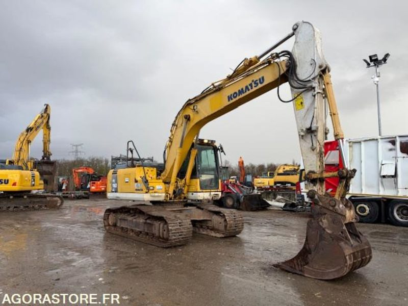PELLE SUR CHENILLES KOMATSU - PC160-8 - 2011 - 12910H - BON ETAT GENERAL - Escavadora de rastos: foto 5 PELLE SUR CHENILLES KOMATSU - PC160-8 - 2011 - 12910H - BON ETAT GENERAL - Escavadora de rastos: foto 5