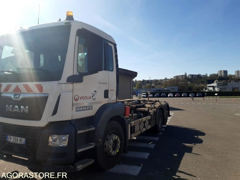 PORTEUR AMPLIROLL MAN - BRAS MARREL - 2017 - 271697 Km - (R52433) - Camião polibenne: foto 3 PORTEUR AMPLIROLL MAN - BRAS MARREL - 2017 - 271697 Km - (R52433) - Camião polibenne: foto 3