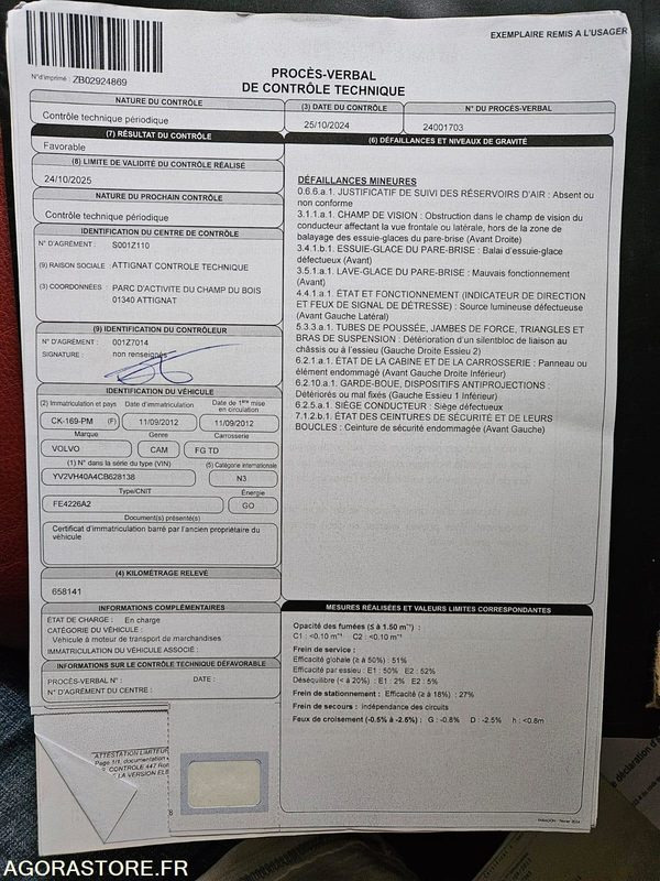 Porteur Volvo frigo - Camião frigorífico: foto 4 Porteur Volvo frigo - Camião frigorífico: foto 4