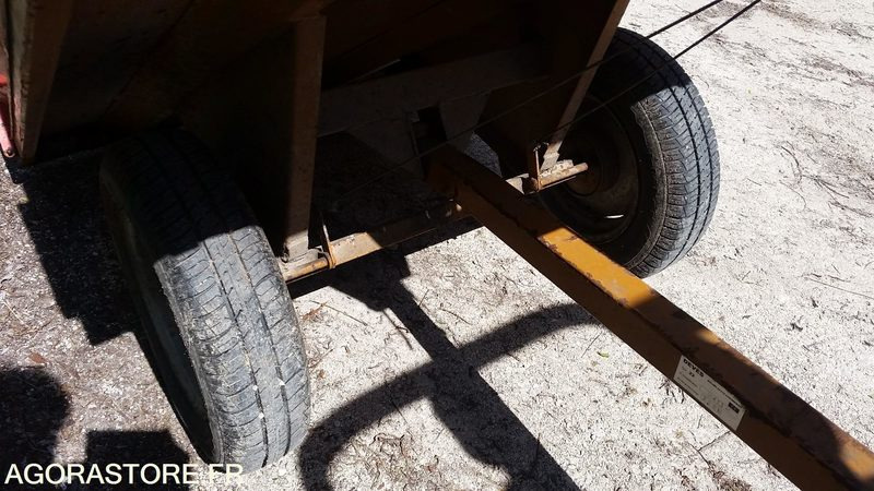 REMORQUE POUR TRACTEUR DE MARQUE DEVES BASCULANTE - Reboque agrícola: foto 5 REMORQUE POUR TRACTEUR DE MARQUE DEVES BASCULANTE - Reboque agrícola: foto 5