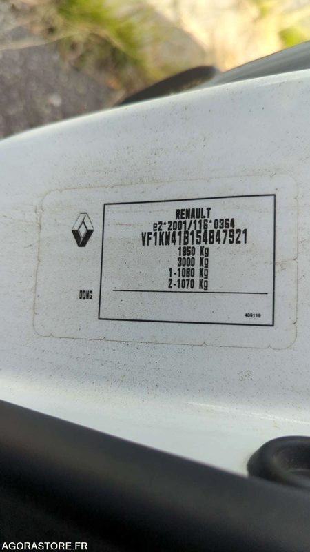 Furgão compacto RENAULT KANGOO 172436kms - 2016: foto 9