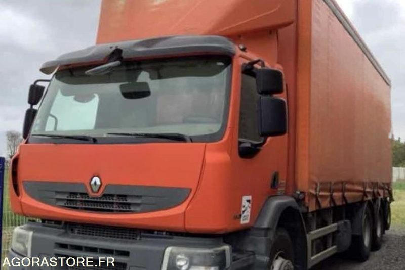 RENAULT LANDER 380.26 6X2 - 26T - 2012 / 475000km - Camião de lona: foto 1 RENAULT LANDER 380.26 6X2 - 26T - 2012 / 475000km - Camião de lona: foto 1