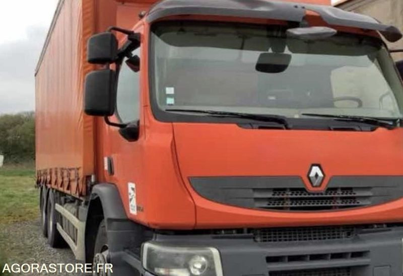 RENAULT LANDER 380.26 6X2 - 26T - 2012 / 475000km - Camião de lona: foto 2 RENAULT LANDER 380.26 6X2 - 26T - 2012 / 475000km - Camião de lona: foto 2