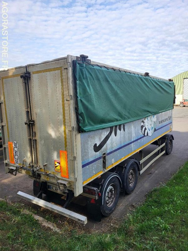 Remorque poids lourds Kaiser en alu 26T - 50 m3 - 2009 - Semi-reboque: foto 4 Remorque poids lourds Kaiser en alu 26T - 50 m3 - 2009 - Semi-reboque: foto 4