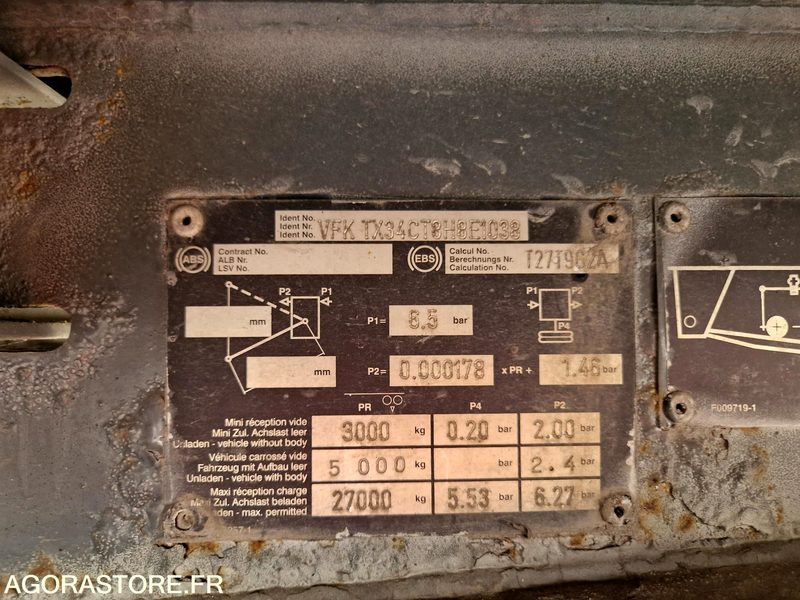 Semi-reboque Semi-remorque Fruehauf  TX34 - 2008 - CN239ZT: foto 12