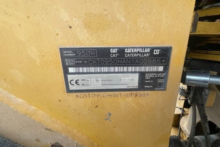 Pá carregadora de rodas CAT 950 H: foto 15