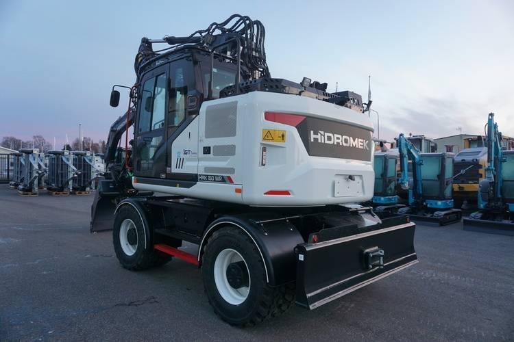 Hidromek HMK 150WR-5 *Uthyres* - Escavadeira de rodas: foto 3 Hidromek HMK 150WR-5 *Uthyres* - Escavadeira de rodas: foto 3