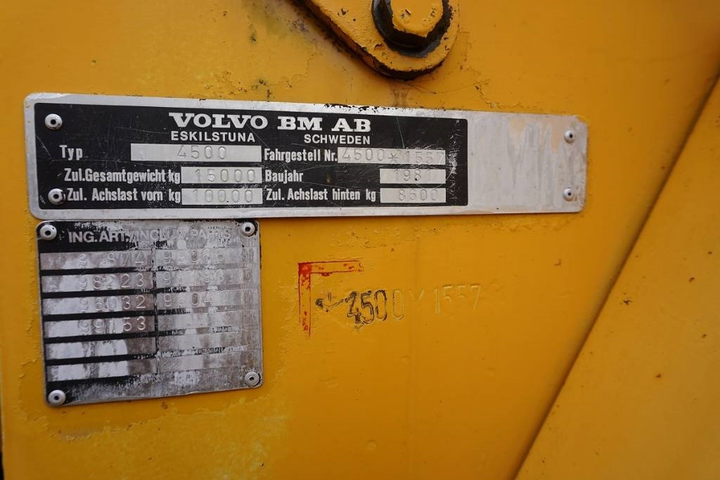 Volvo 4500 - Pá carregadora de rodas: foto 4 Volvo 4500 - Pá carregadora de rodas: foto 4