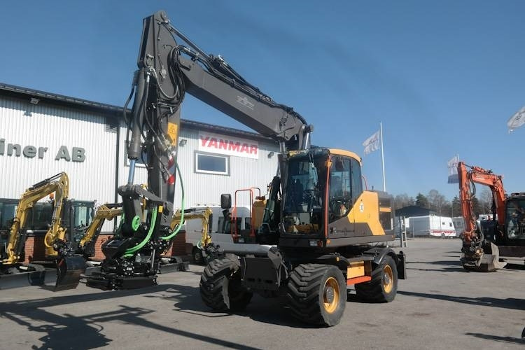 Volvo EW180 E *Uthyres* - Escavadeira de rodas: foto 2 Volvo EW180 E *Uthyres* - Escavadeira de rodas: foto 2