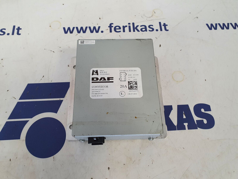 DAF DC converter - Sistema elétrico para Camião: foto 1 DAF DC converter - Sistema elétrico para Camião: foto 1