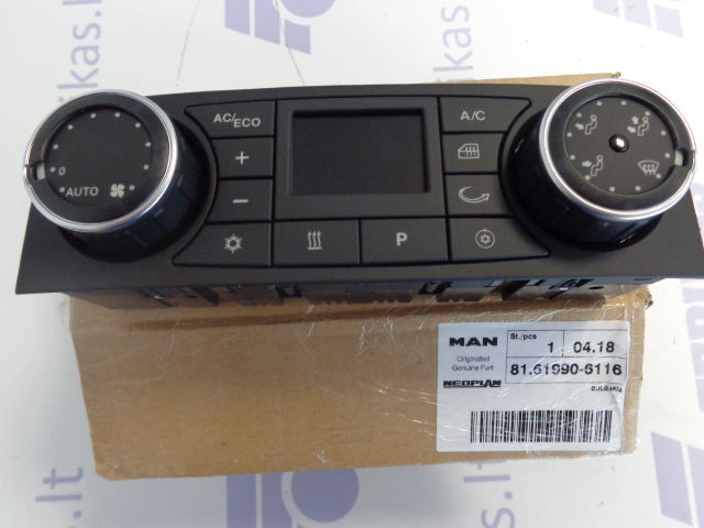 MAN NEW OE heater control unit - Painel de instrumentos para Camião: foto 1 MAN NEW OE heater control unit - Painel de instrumentos para Camião: foto 1