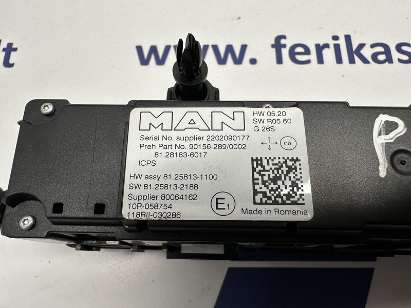 MAN TGX - Centralina electrónica para Camião: foto 3 MAN TGX - Centralina electrónica para Camião: foto 3