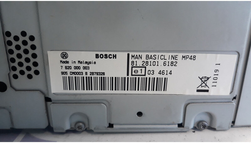 MAN radio - Painel de instrumentos para Camião: foto 4 MAN radio - Painel de instrumentos para Camião: foto 4