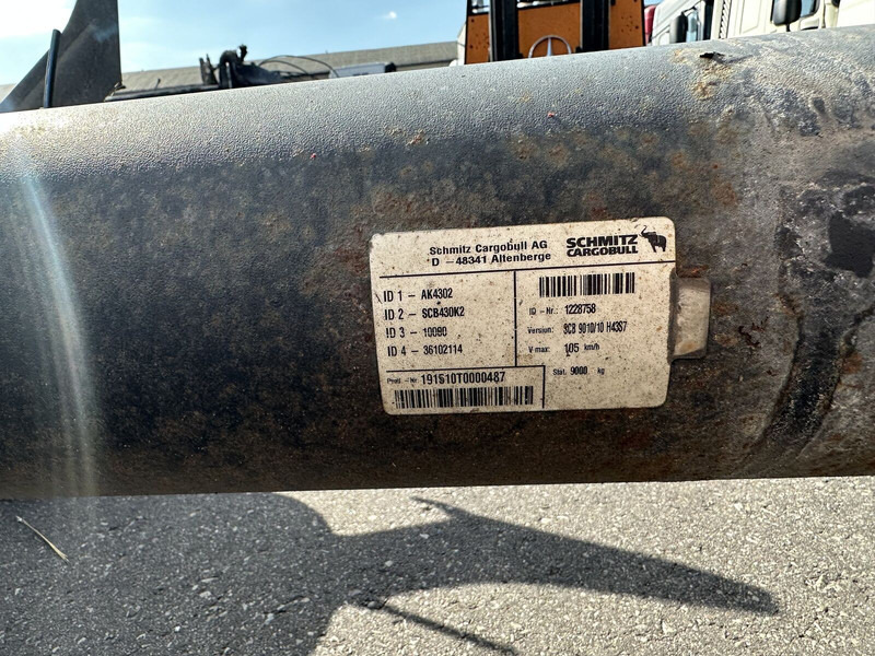 Eixo e peças para Camião Schmitz Cargobull SCB 9010/10 H43S7: foto 8 Eixo e peças para Camião Schmitz Cargobull SCB 9010/10 H43S7: foto 8