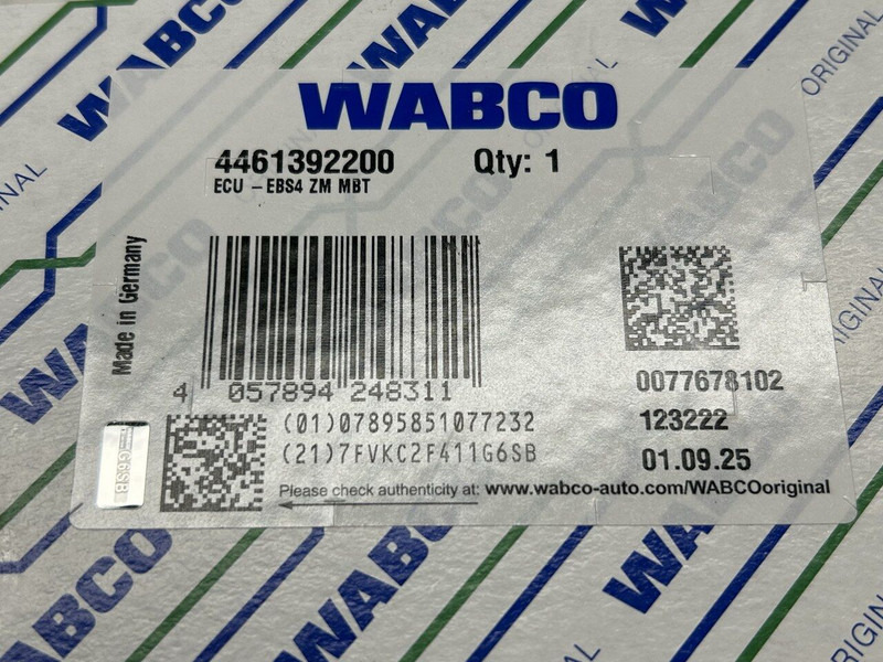 Centralina electrónica para Camião novo Wabco EBS4 unit: foto 6