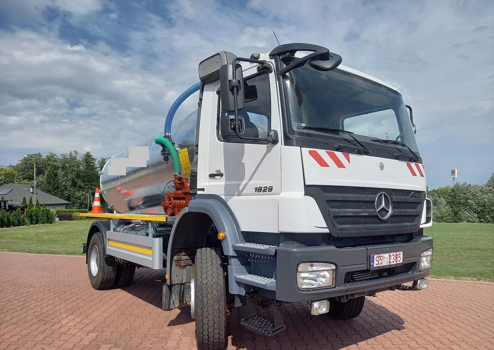 Mercedes-Benz AXOR 1829 4X4 4 WD ALLOARD - Camião cisterna: foto 3 Mercedes-Benz AXOR 1829 4X4 4 WD ALLOARD - Camião cisterna: foto 3