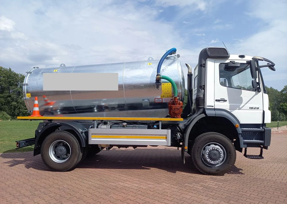 Mercedes-Benz AXOR 1829 4X4 4 WD ALLOARD - Camião cisterna: foto 1 Mercedes-Benz AXOR 1829 4X4 4 WD ALLOARD - Camião cisterna: foto 1