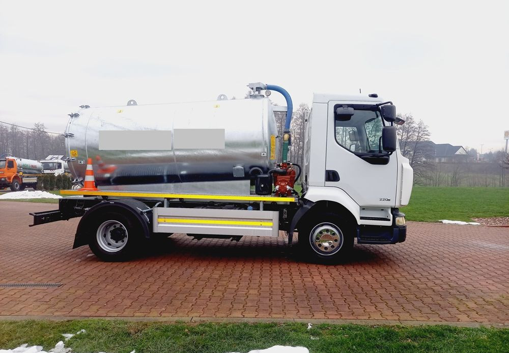 Renault MIDLUM 220 DXI EURO 5 ASENIZACJA 7000 LITRÓW ASENIZACYJNY BECZKA - Camião cisterna: foto 1 Renault MIDLUM 220 DXI EURO 5 ASENIZACJA 7000 LITRÓW ASENIZACYJNY BECZKA - Camião cisterna: foto 1