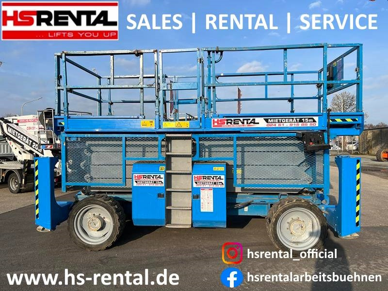 Genie GS4390 RT diesel 4x4 15m (1541) - Plataforma de Tijera/ Plataforma de tesoura: foto 1 Genie GS4390 RT diesel 4x4 15m (1541) - Plataforma de Tijera/ Plataforma de tesoura: foto 1