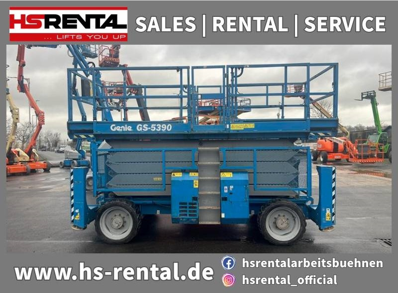 Genie GS5390 RT diesel 4x4 18m (1711) - Plataforma de Tijera/ Plataforma de tesoura: foto 1 Genie GS5390 RT diesel 4x4 18m (1711) - Plataforma de Tijera/ Plataforma de tesoura: foto 1