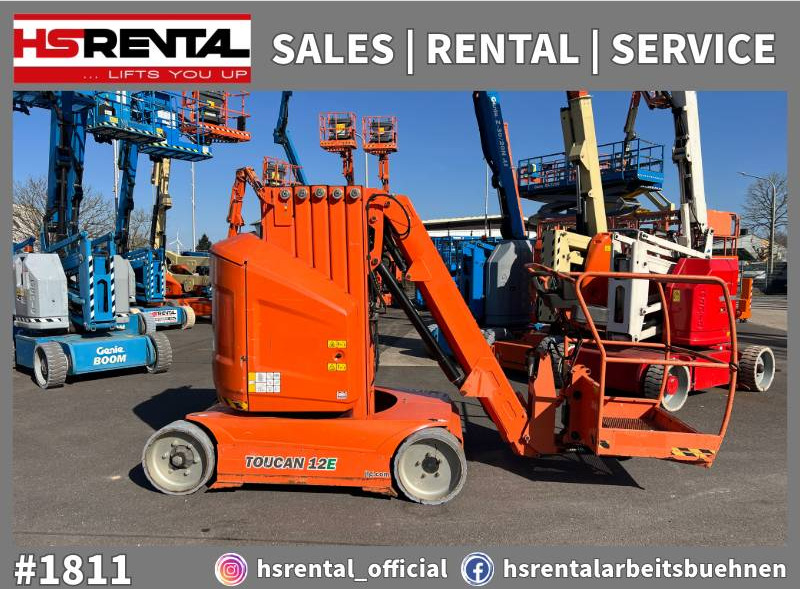 JLG Toucan 12E elektro 12m (1811) - Plataforma articulada: foto 1 JLG Toucan 12E elektro 12m (1811) - Plataforma articulada: foto 1