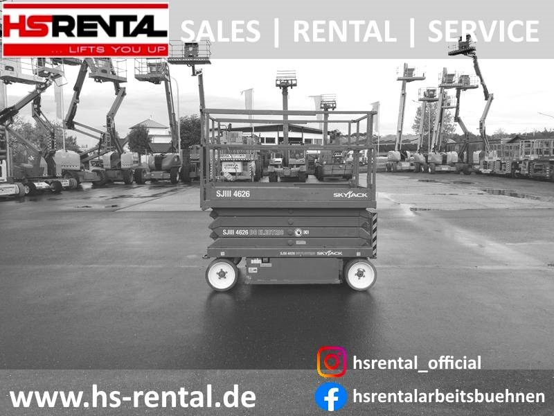 Skyjack SJ4626 elektro 10m (1478) - Plataforma de Tijera/ Plataforma de tesoura: foto 1 Skyjack SJ4626 elektro 10m (1478) - Plataforma de Tijera/ Plataforma de tesoura: foto 1