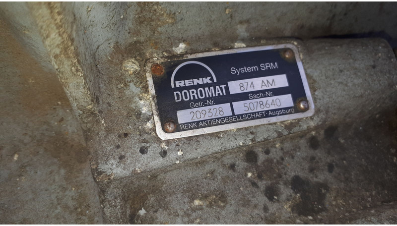 Mercedes-Benz Doromat 874 AM .W4B 110\3 G4-130. - Caixa de velocidade: foto 3 Mercedes-Benz Doromat 874 AM .W4B 110\3 G4-130. - Caixa de velocidade: foto 3