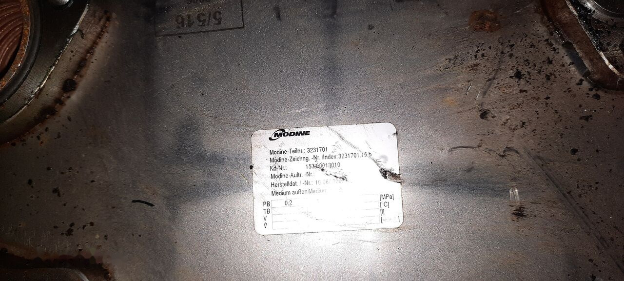 Modine -Teinr Volvo - Transmissão para Ônibus: foto 3 Modine -Teinr Volvo - Transmissão para Ônibus: foto 3