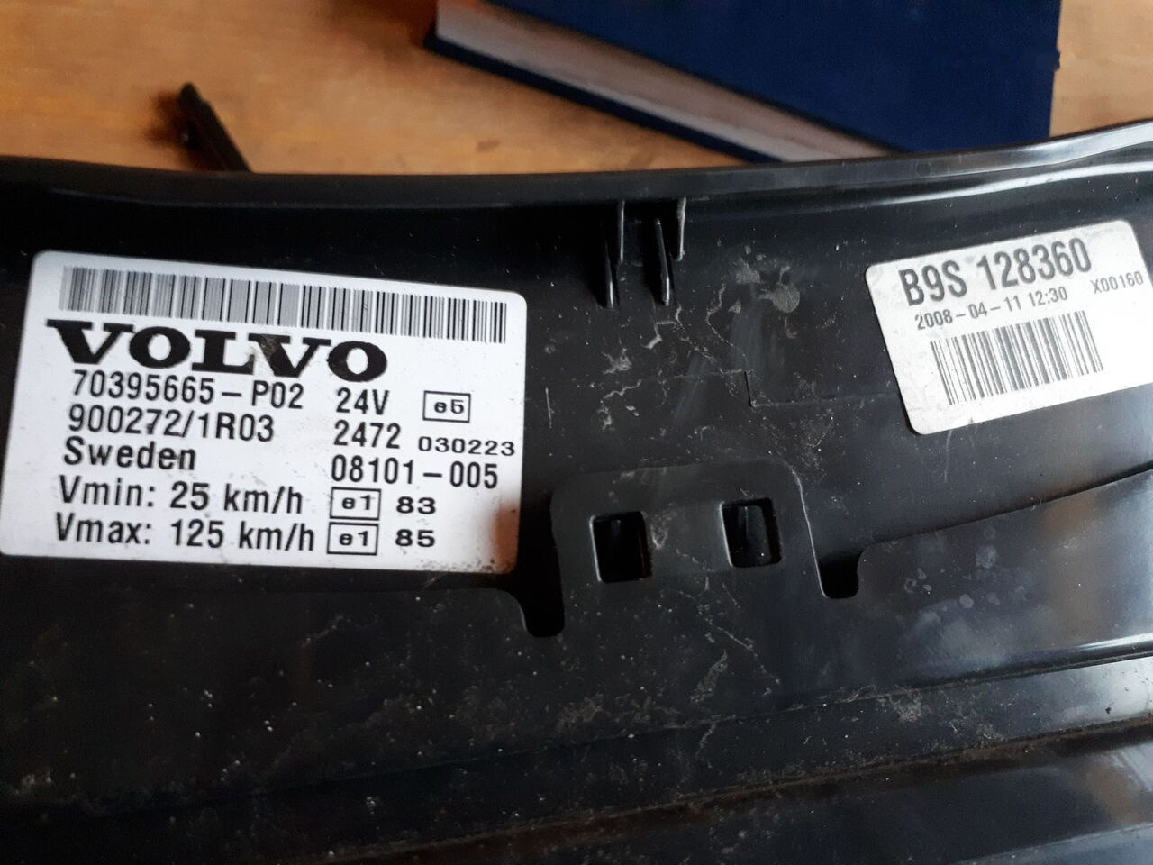 Volvo 70361832-1 . 70361831. 70329201-2 .22205475-P03. 70392912-P01/ Volvo B7 . B9. B12 . FH. Scania - Painel de instrumentos para Ônibus: foto 5 Volvo 70361832-1 . 70361831. 70329201-2 .22205475-P03. 70392912-P01/ Volvo B7 . B9. B12 . FH. Scania - Painel de instrumentos para Ônibus: foto 5