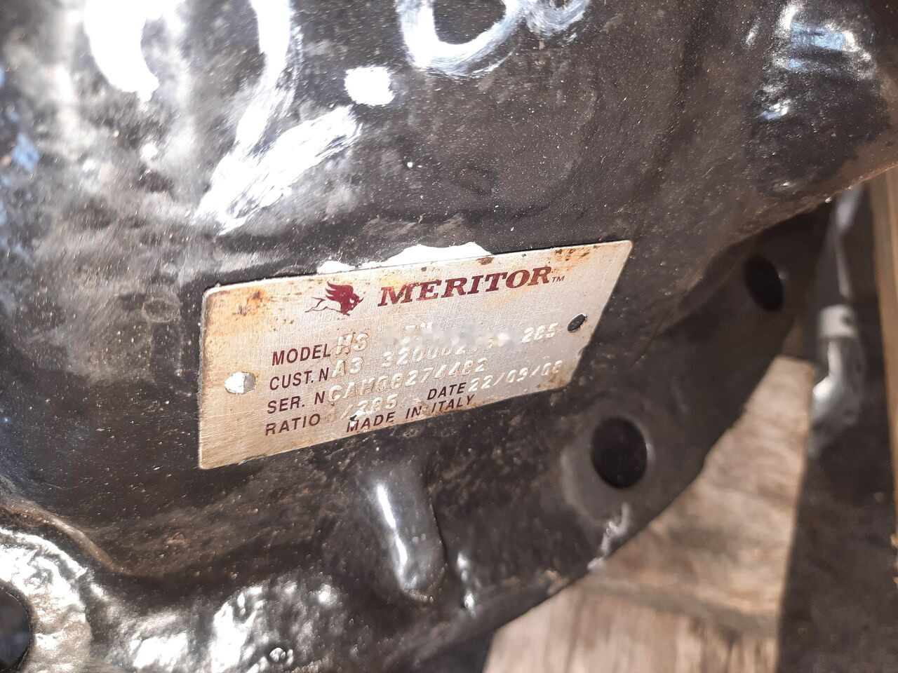 Volvo MS17X.- 2.85/ 3.08 .\5.29\ 5.63. Volvo FH12\ FH-13 truck - Diferencial para Camião: foto 5 Volvo MS17X.- 2.85/ 3.08 .\5.29\ 5.63. Volvo FH12\ FH-13 truck - Diferencial para Camião: foto 5