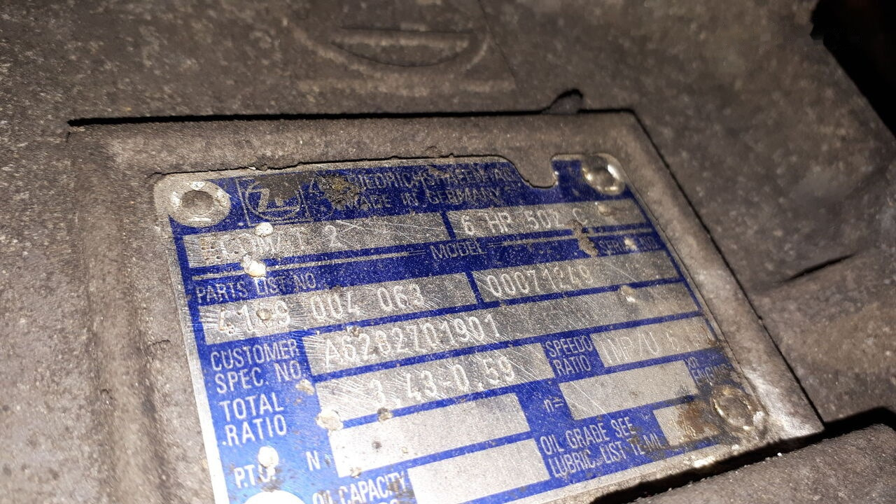 ZF 6HP604C .6HP502C. 6HP552C .6HP602C. 6HP592C. 6HP504C .6HP604C. 6 Volvo Man/ Volvo. Scnia. Mersedes - Caixa de velocidade para Ônibus: foto 5 ZF 6HP604C .6HP502C. 6HP552C .6HP602C. 6HP592C. 6HP504C .6HP604C. 6 Volvo Man/ Volvo. Scnia. Mersedes - Caixa de velocidade para Ônibus: foto 5