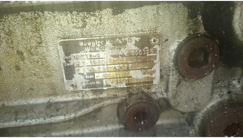 ZF GO210-6. S6 85+GV80/ S6 90 + GV90 - Caixa de velocidade: foto 5 ZF GO210-6. S6 85+GV80/ S6 90 + GV90 - Caixa de velocidade: foto 5