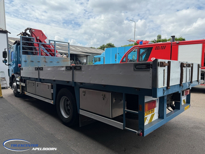 DAF CF 75.310 Manuel, Steel springs, HMF 1560 K3 - Camião de caixa aberta/ Plataforma, Camião grua: foto 4 DAF CF 75.310 Manuel, Steel springs, HMF 1560 K3 - Camião de caixa aberta/ Plataforma, Camião grua: foto 4