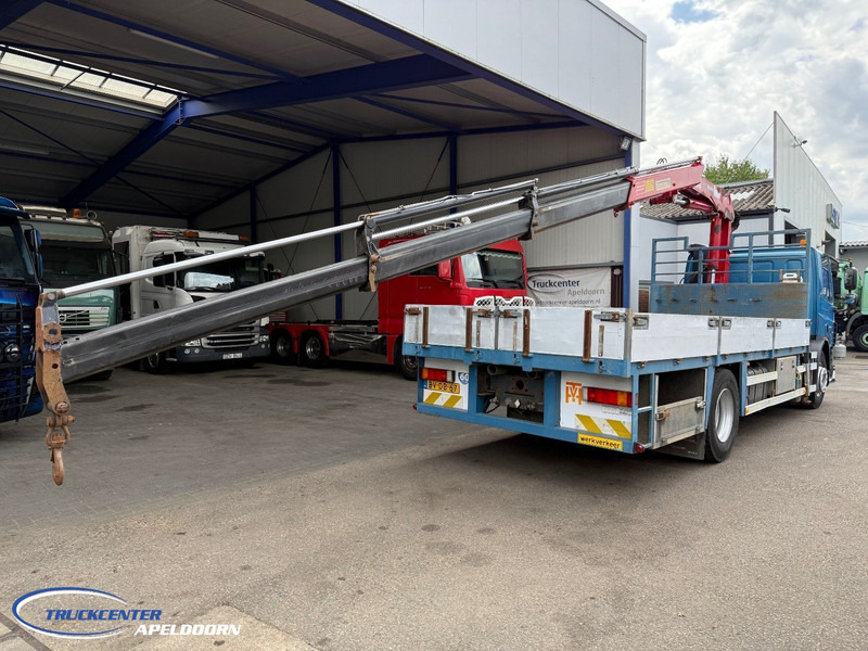DAF CF 75.310 Manuel, Steel springs, HMF 1560 K3 - Camião de caixa aberta/ Plataforma, Camião grua: foto 2 DAF CF 75.310 Manuel, Steel springs, HMF 1560 K3 - Camião de caixa aberta/ Plataforma, Camião grua: foto 2