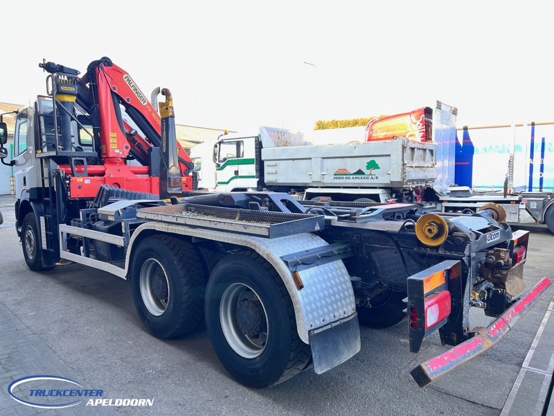 DAF CF 85.410 6x4 Bladgeveerd, Palfinger PK16001, Palift - Camião polibenne, Camião grua: foto 4 DAF CF 85.410 6x4 Bladgeveerd, Palfinger PK16001, Palift - Camião polibenne, Camião grua: foto 4