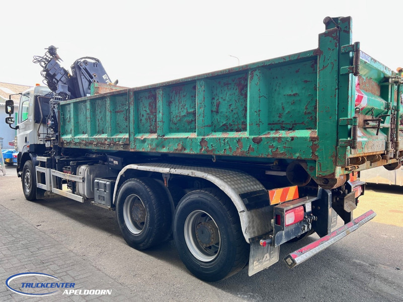 DAF CF 85.410 ATE, Hiab 166, 6x4 Steel spring - Camião basculante, Camião grua: foto 4 DAF CF 85.410 ATE, Hiab 166, 6x4 Steel spring - Camião basculante, Camião grua: foto 4