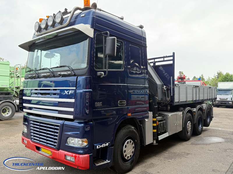 DAF XF 95.430 HIAB 330-5, 8x2 - Camião transportador de contêineres/ Caixa móvel, Camião grua: foto 3 DAF XF 95.430 HIAB 330-5, 8x2 - Camião transportador de contêineres/ Caixa móvel, Camião grua: foto 3