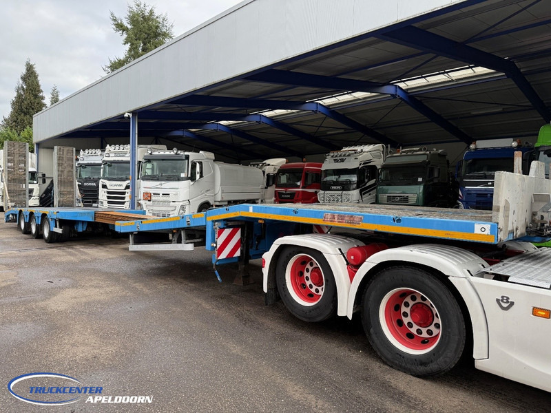 Max Trailer F-S43-1A1Y Liftbaar dek, Uitschuifbaar, Laadrampen, Verbreders, Saf assen, Stuuras - Semi-reboque baixa: foto 1 Max Trailer F-S43-1A1Y Liftbaar dek, Uitschuifbaar, Laadrampen, Verbreders, Saf assen, Stuuras - Semi-reboque baixa: foto 1