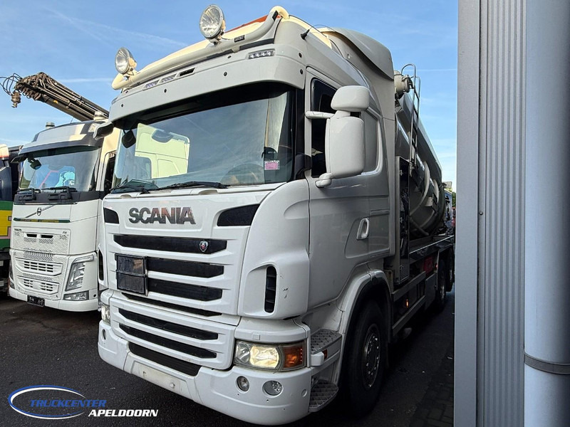 Scania G480 ADR, Roestvrijstaal, 3 Compartimenten, Interconsult - Caminhão limpa fossa: foto 3 Scania G480 ADR, Roestvrijstaal, 3 Compartimenten, Interconsult - Caminhão limpa fossa: foto 3