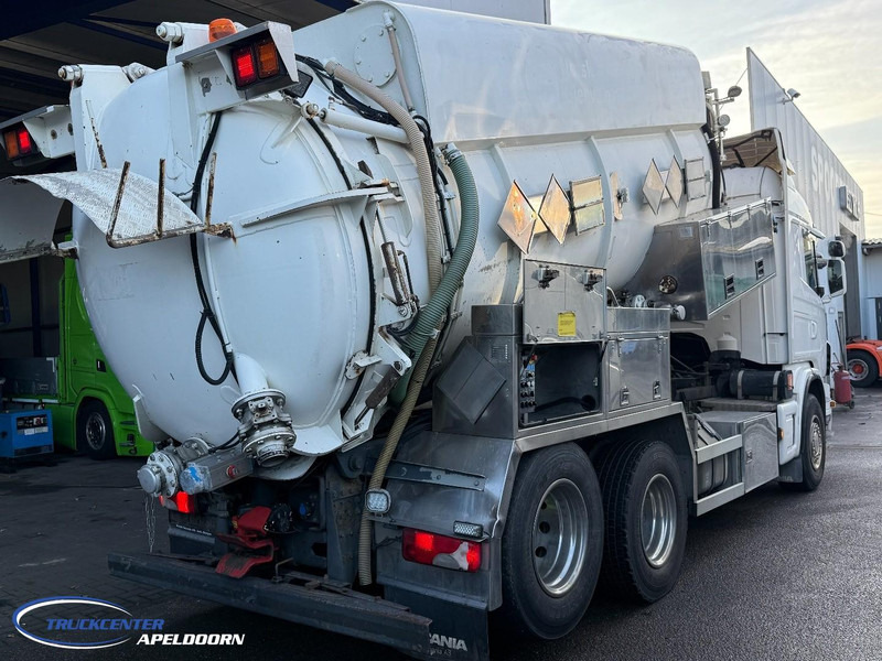 Scania G480 ADR, Roestvrijstaal, 3 Compartimenten, Interconsult - Caminhão limpa fossa: foto 2 Scania G480 ADR, Roestvrijstaal, 3 Compartimenten, Interconsult - Caminhão limpa fossa: foto 2