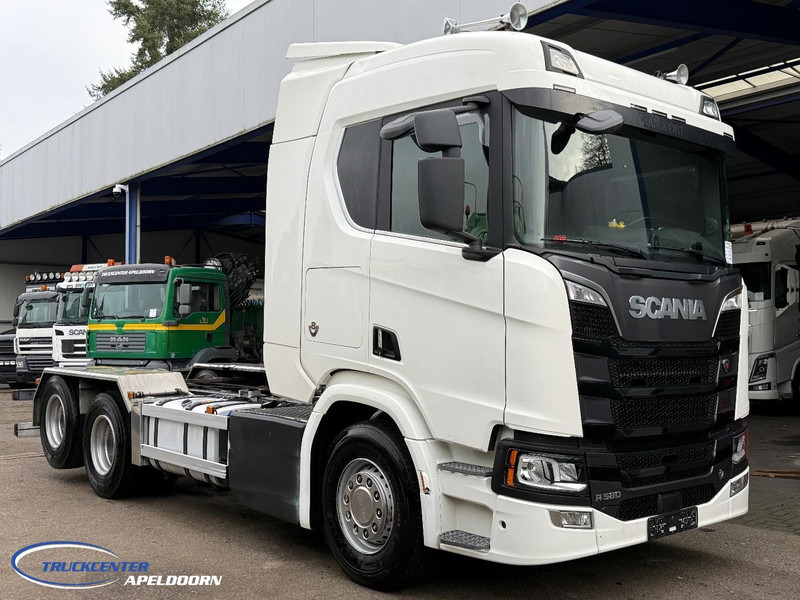 Scania R580 V8 NGS Retarder, 9000 kg Vooras, PTO, 6x2 - Camião chassi: foto 1 Scania R580 V8 NGS Retarder, 9000 kg Vooras, PTO, 6x2 - Camião chassi: foto 1