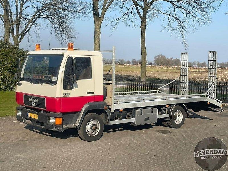 MAN 8-163 Oprijwagen - Camião transporte de veículos: foto 1 MAN 8-163 Oprijwagen - Camião transporte de veículos: foto 1
