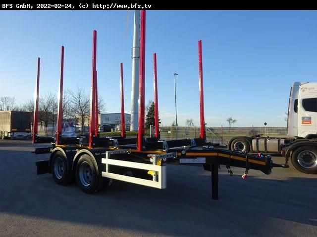 Doll Zentralachsanhänger A2T-LZ53 Tandem Kurzholz Anh - Reboque transporte de madeira: foto 1 Doll Zentralachsanhänger A2T-LZ53 Tandem Kurzholz Anh - Reboque transporte de madeira: foto 1