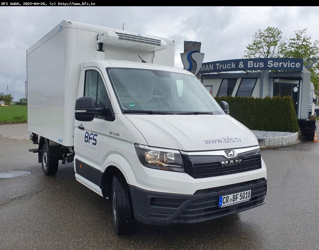 MAN TGE 3.140 4x2 F SB Kühlkoffer, FD mit LBW, Therm - Carrinha frigorífica: foto 1 MAN TGE 3.140 4x2 F SB Kühlkoffer, FD mit LBW, Therm - Carrinha frigorífica: foto 1