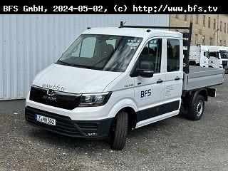 MAN TGE 3.180 4x4 SB DOKA, Normaldach, Bau Paket - Carrinha de caixa aberta: foto 1 MAN TGE 3.180 4x4 SB DOKA, Normaldach, Bau Paket - Carrinha de caixa aberta: foto 1