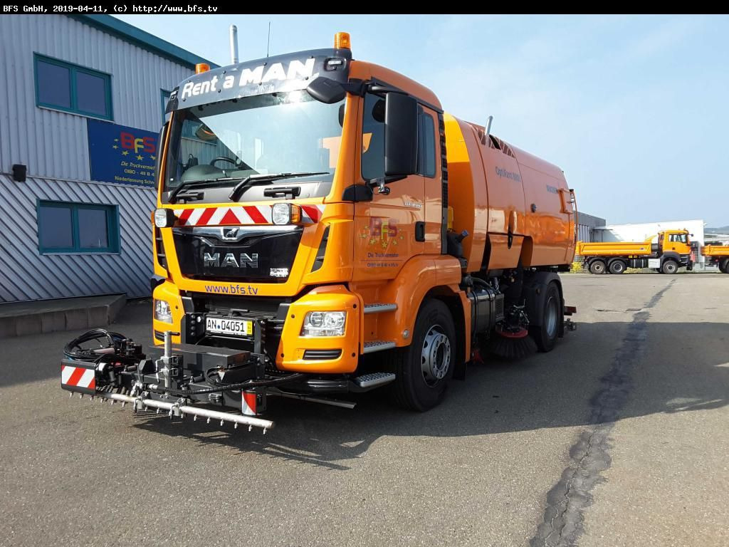 MAN TGS 18.360 4X2 LL Bucher OF 8000 RS beids. WK HD - Varredora urbana: foto 1 MAN TGS 18.360 4X2 LL Bucher OF 8000 RS beids. WK HD - Varredora urbana: foto 1