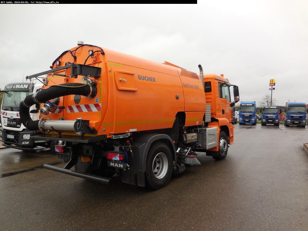 MAN TGS 18.420 4X2 BL Bucher OF 8000 TWIN beidseitig - Varredora urbana: foto 2 MAN TGS 18.420 4X2 BL Bucher OF 8000 TWIN beidseitig - Varredora urbana: foto 2